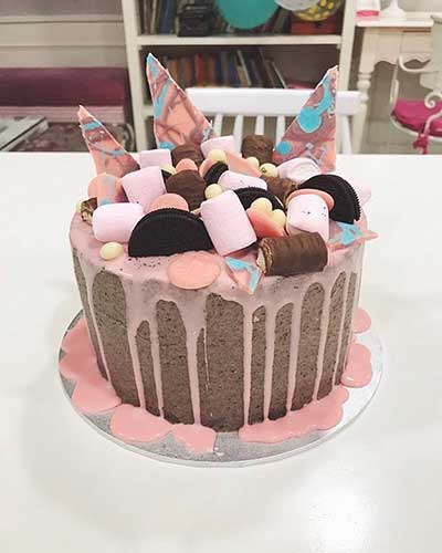 dripcake fresa